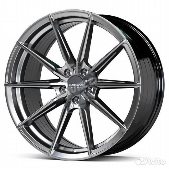 Литой диск FF R19 5x108. Примерка