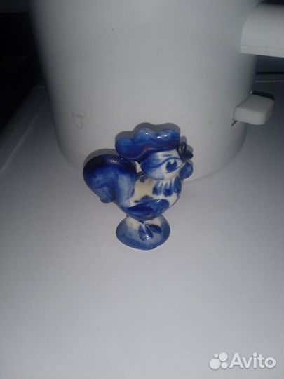 Фигурка керамика петушок гжель