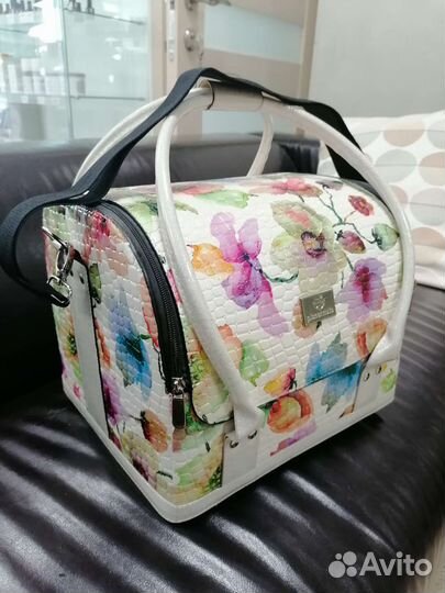 Сумка чемодан мастера Акварель