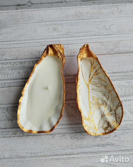 Подарочный набор из раковин устриц