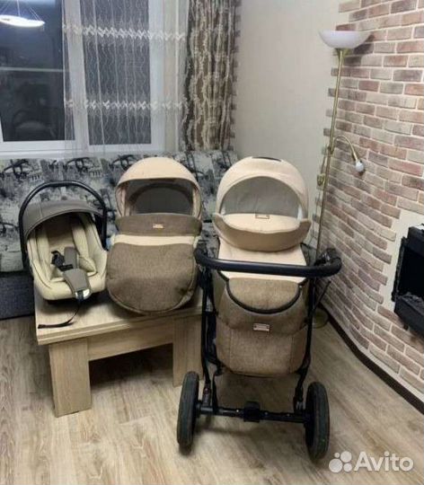 Коляска 2 в 1, кокон, подушка для беременных