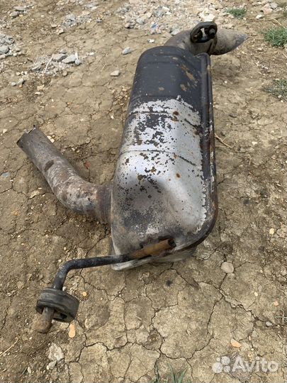 Mercedes vito viano 639 глушитель