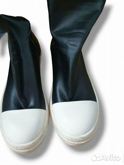 Ботфорты rick owens high socks 39