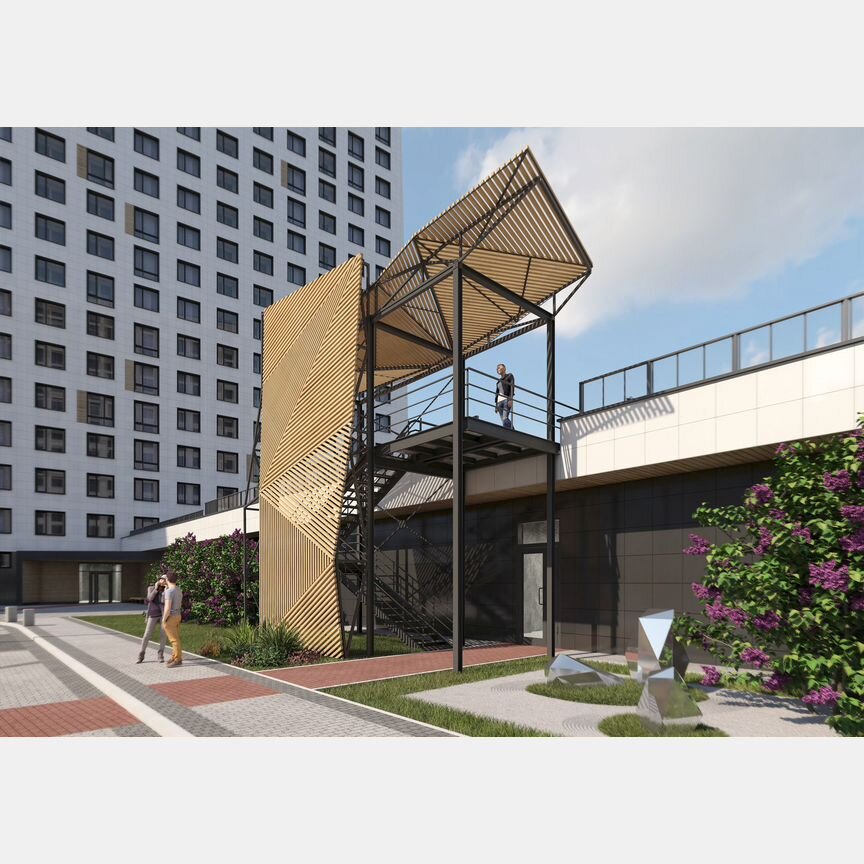 2-к. квартира, 67,1 м², 6/18 эт.