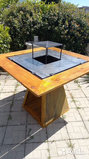 Гриль угольный 