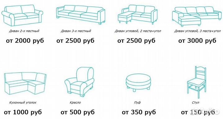 Химчистка дивана