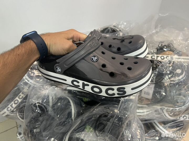 Crocs сабо мужские градиент