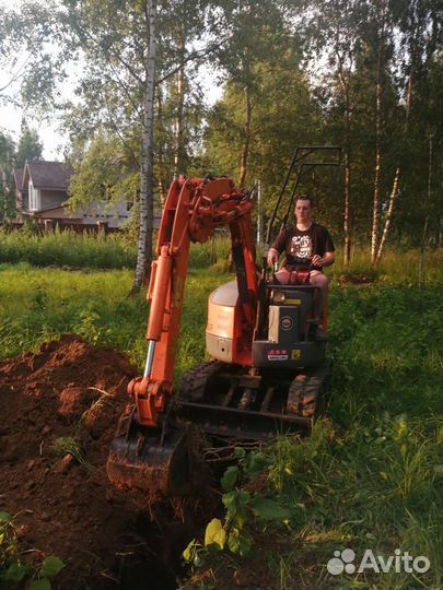 Услуги мини экскаватора
