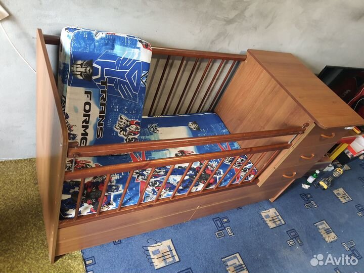 Детская кроватка трансформер бу