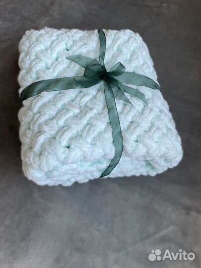 Плед детский плюшевый