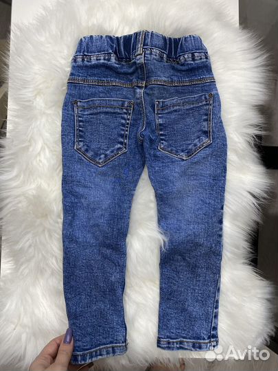 Джинсы для девочки 80 86