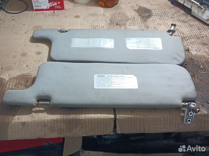 Солнцезащитные козырьки Mitsubishi pajero 2