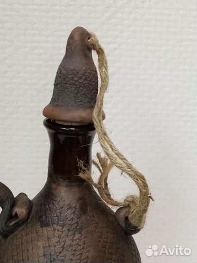 Графин для вина глина 1,2л Прибалтика