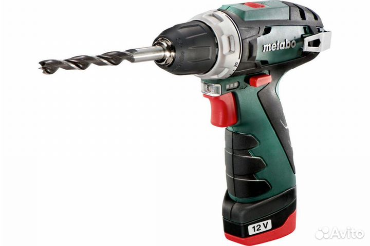 Аккумуляторная дрель Metabo PowerMaxx BS 12 В