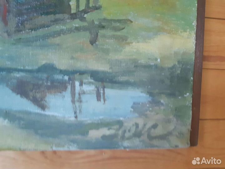 Картина маслом на холстеН.Е.Житкова