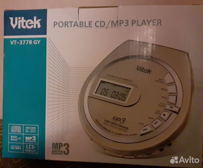 Плеер vitek VT-3778 GY