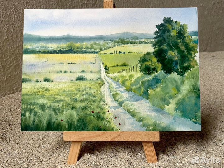 Картина акварелью
