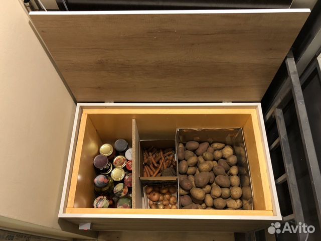 Ящик для хранения картошки и овощей на балконе с п купить в Казани ...