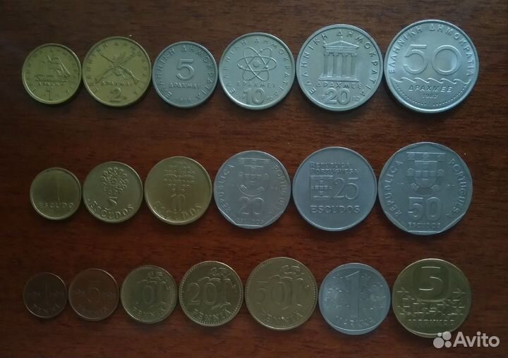 Наборы монет