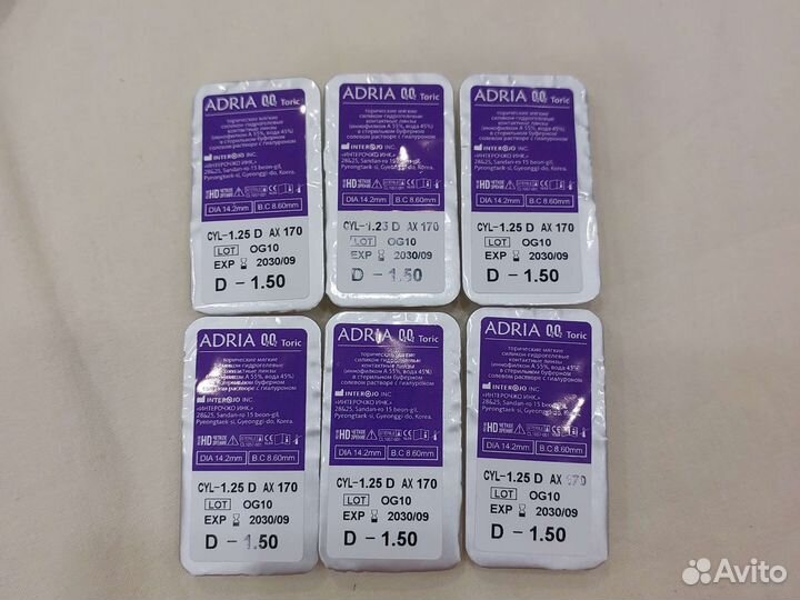 Линзы для глаз с астигматизмом