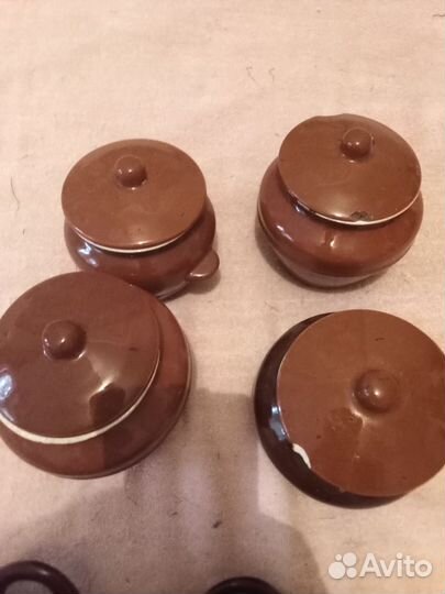 Горшок для запекания, цена за 4 горшка