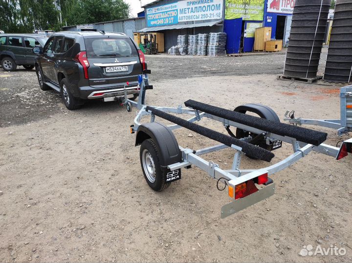 Прицеп лодочный мзса 81771C.101. Доставка