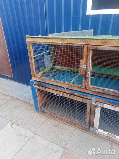 Клетки для кроликов бу