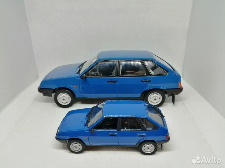 Модель ваз-21091 «Спутник» в масштабе 1:24