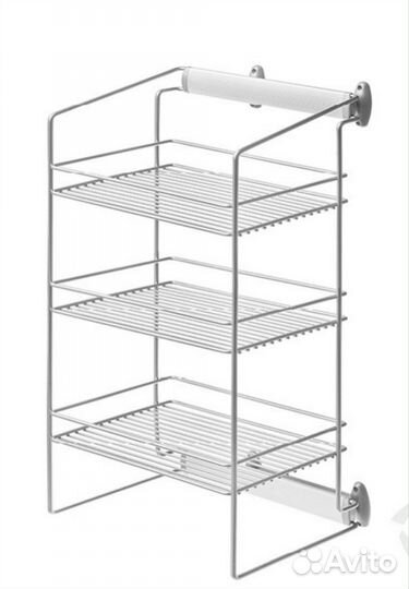 Выдвижная полка для белья, трёхуровневая