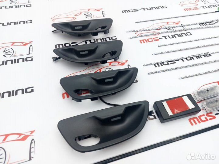 Подсветка салона Ambient черная BMW 5 F10 бмв ф10