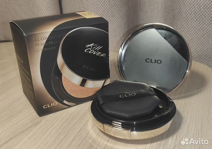 Корейский кушон clio kill cover fixer