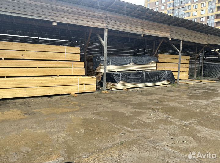 Доска обрезная строительная