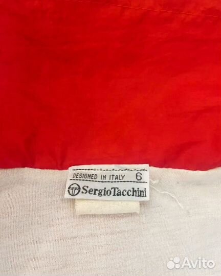 Sergio tacchini ветровка винтажная