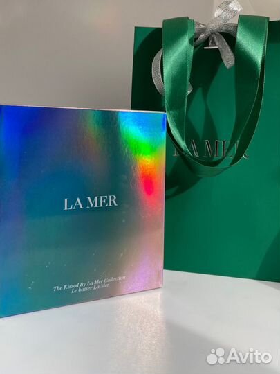 La mer подарочный набор крем, бальзам, блеск