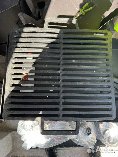 Чугунная решетка гриль