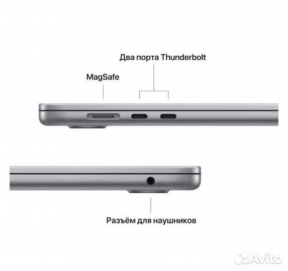 Apple MacBook Air 15 M2 8/512Gb Space Gray новый