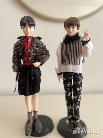 Куклы BTS J-hope и suga