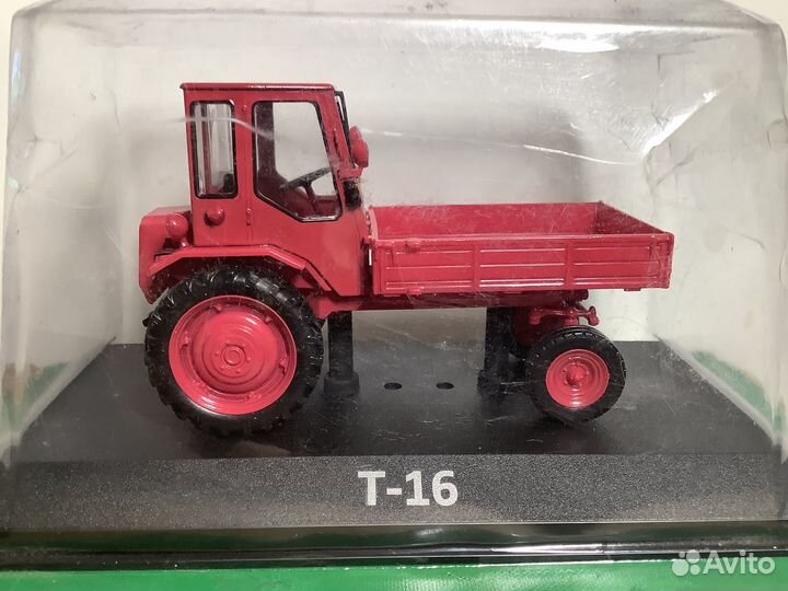 Модель трактора Т-16 1:43 Ашет