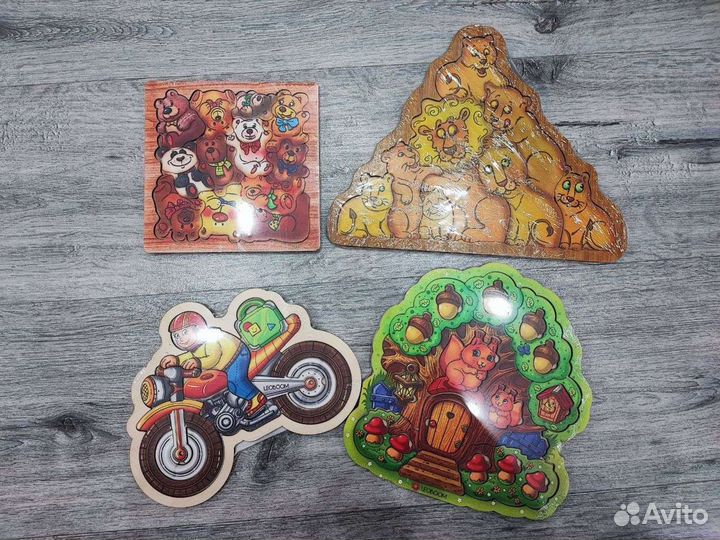 Рамки-вкладыши пазлы мозаики новые