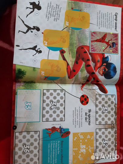 Журнал Леди Баг для наклеек