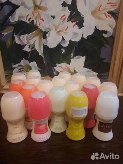 Шариковые антиперспиранты Эйвон