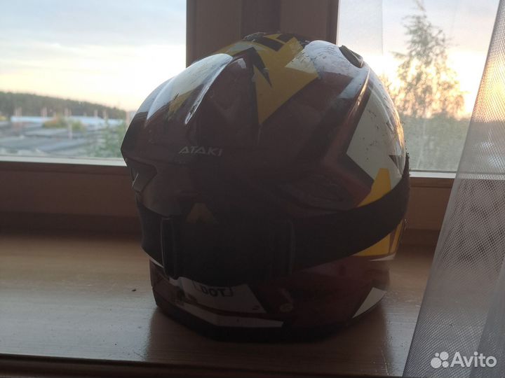 Кроссовый шлем