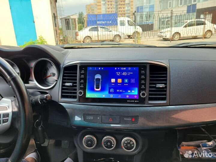 Android магнитола 8 дюймов для Mitsubishi Lancer X