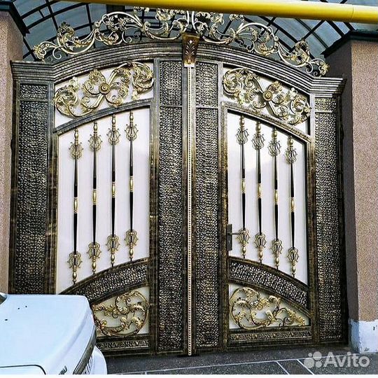Кованые ворота