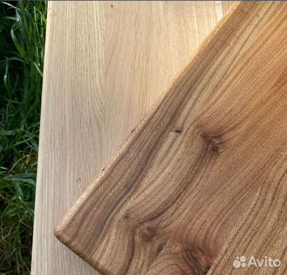 Ступени из слэбов карагача