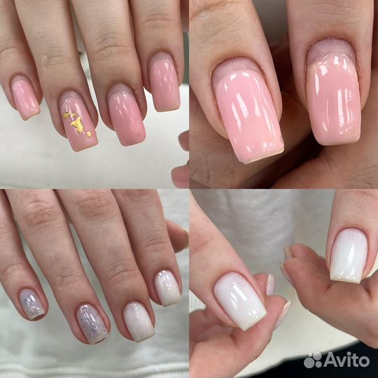 Модель на маникюр с покрытием гель-лак (Бесплатно)
