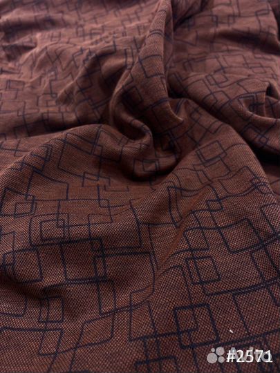 Ткань Пике Квадраты 2 цвета