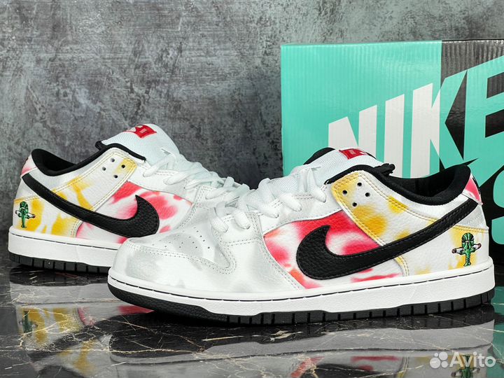 Nike SB Dunk Low Raygun Tie-dye White