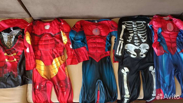 Новогодние костюмы супергероев. Аренда