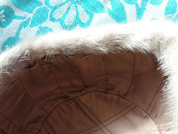 Шапка норковая женская